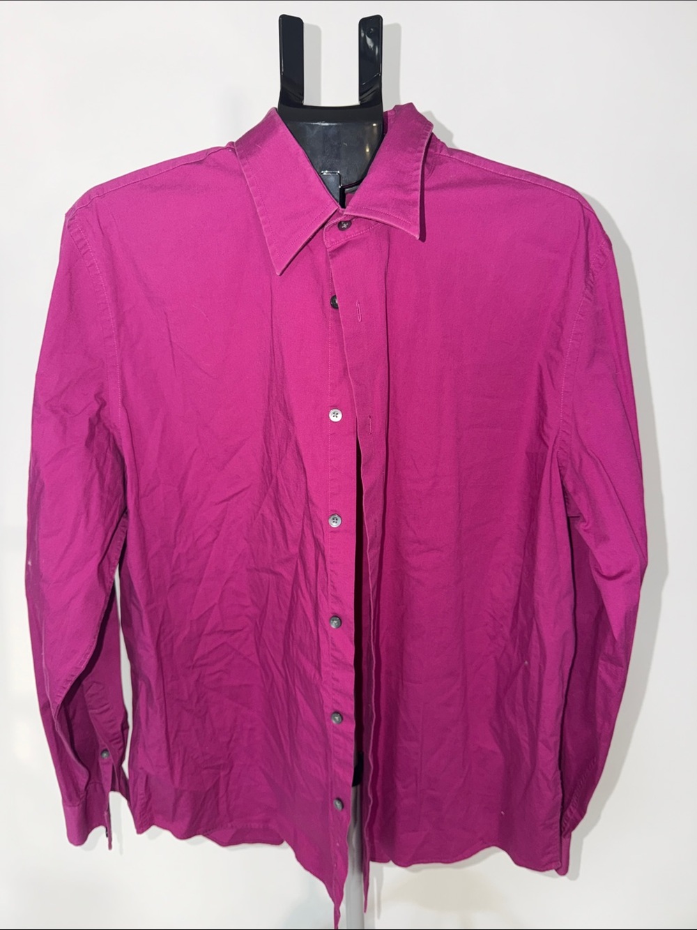 Express Men's Button-Down Shirt in Fuchsia